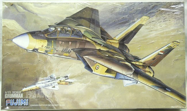 Fujimi 1/72 Grumman F-14A Ali-Cat - Tomcat Iranian Air Force - Iran Iraq War, 28005 plastic model kit